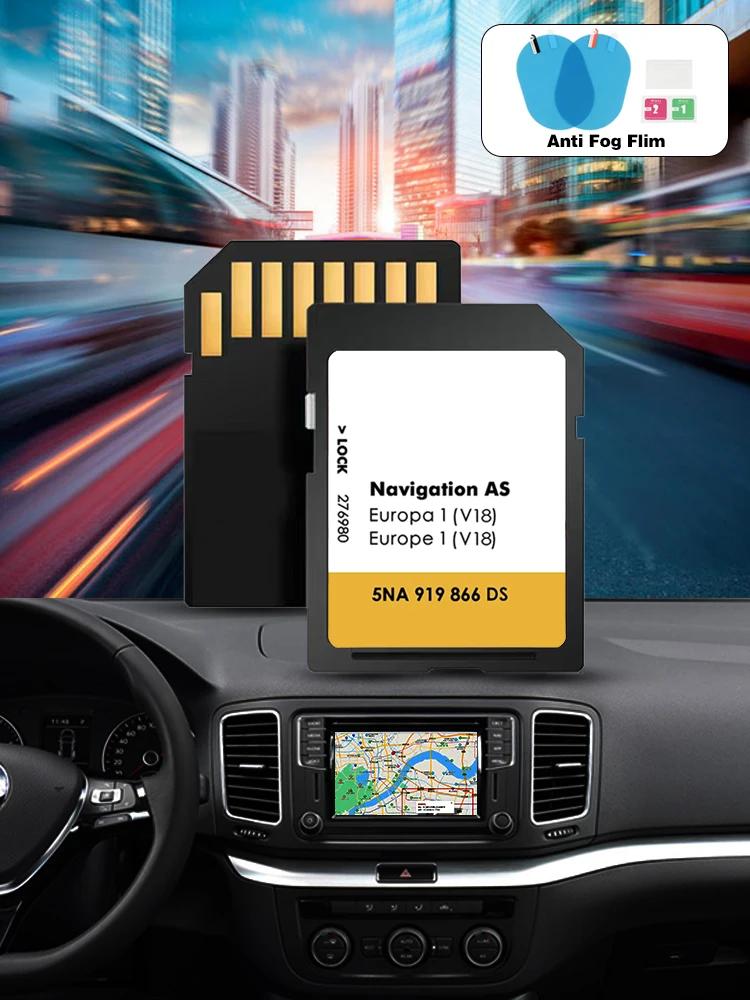 SD GPS  ī ̼,  2023 ڵ ̼, VW AS V18 Sat Nav 32GB MIB2,    Ȱ